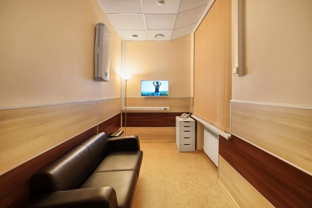 Комната для сдачи биоматериала Клиники МАМА Комната для сдачи биоматериала Клиники МАМА